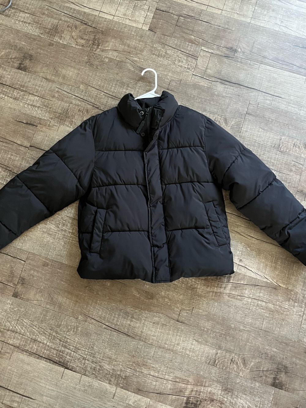 Fabletics Black Women's Quilted Puffer Jacket